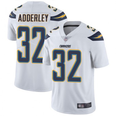 Los Angeles Chargers NFL Football Nasir Adderley White Jersey Men Limited  #32 Road Vapor Untouchable